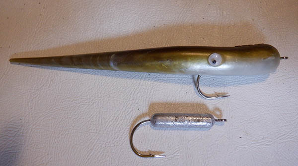 6.5inch Bullet Head Trolling lure with